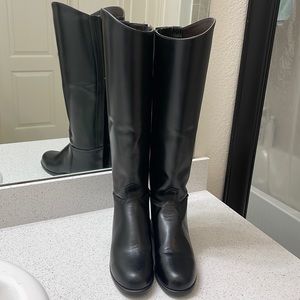 Devon Aire Telford Dressage English Riding Boots Size 7.5 Wide Calf